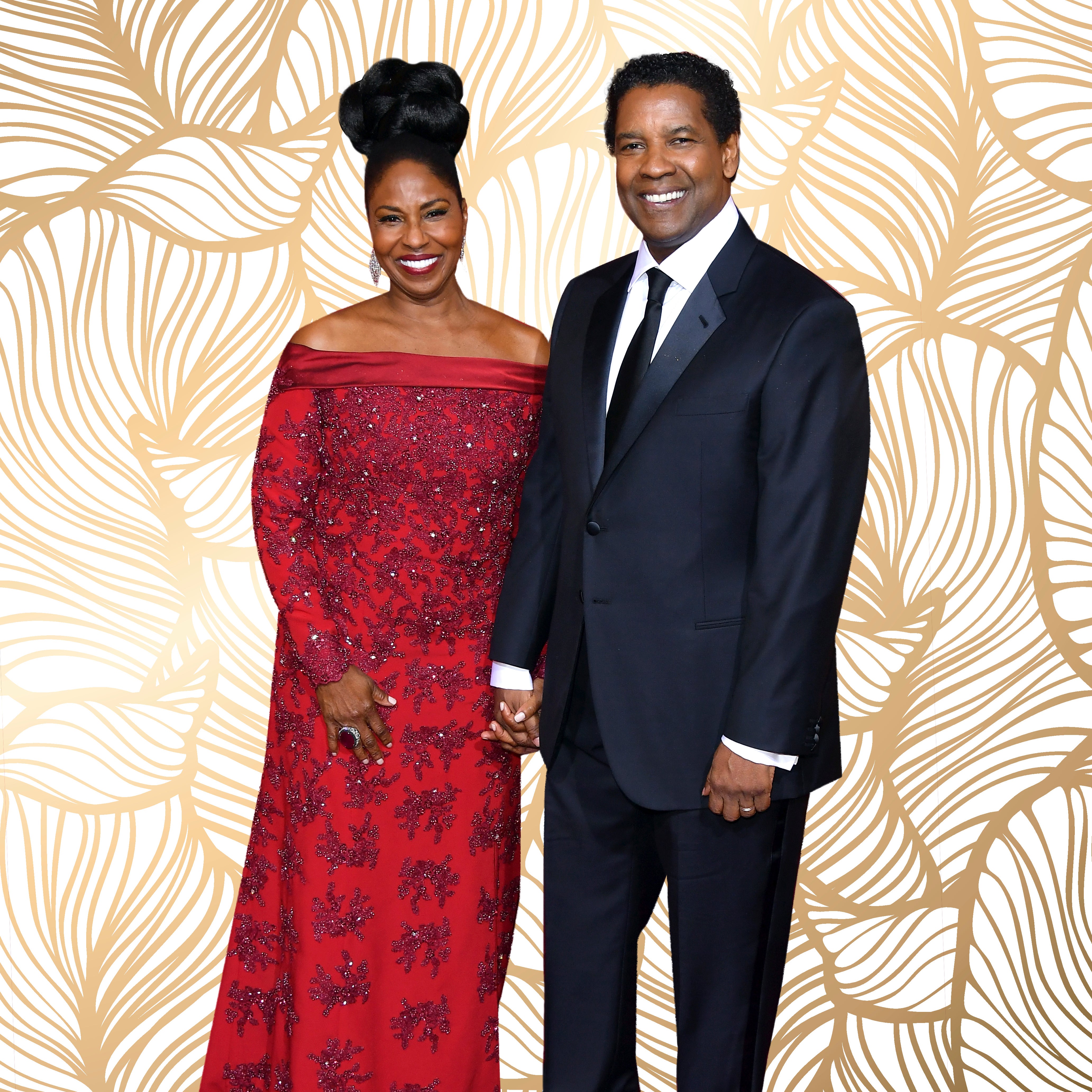 34 Years Strong! Denzel And Pauletta Washington's Love In Pictures
